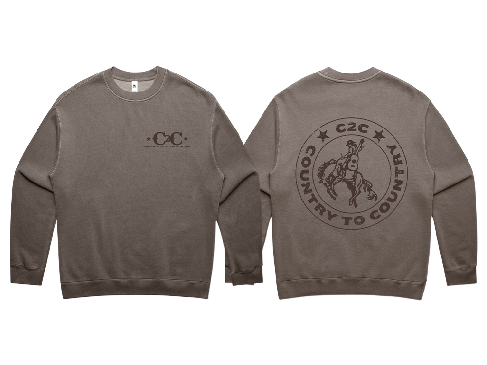 Crewneck faded grey
